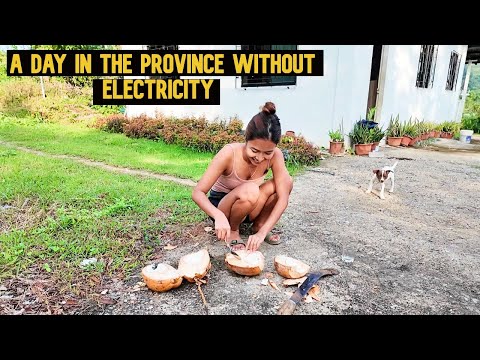 A Day In The Province Without Electricity