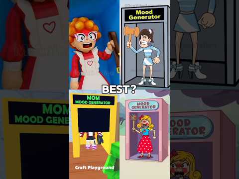 Mom Mood Generator (Animation meme) #roblox #animation #funny #memes #pkxd #comedy #shorts