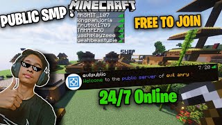 MINECRAFT PUBLIC SMP FREE FOR ALL !🔴 #livestream #minecraft
