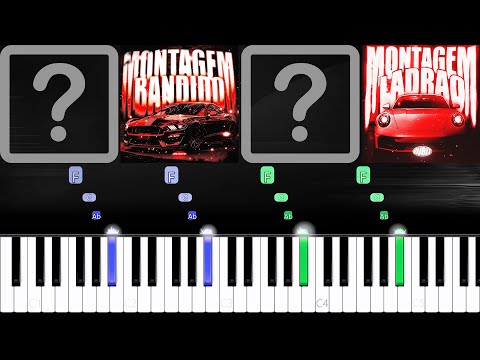 4 MONTAGEM SONGS on piano