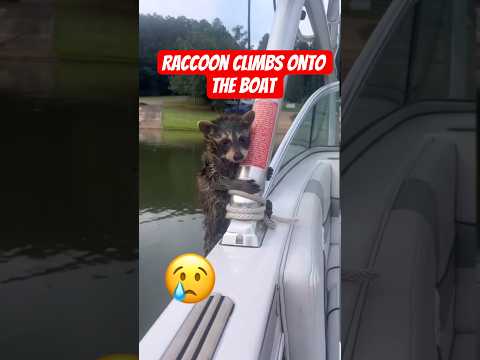 🔥🫵🏽Baby Raccoon Needed Some Help, Act of Kindness💪🏽🤩 #reels #animals #shorts