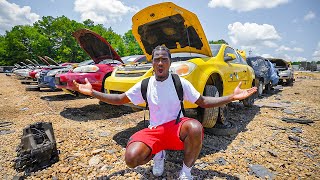 I WENT TO THE LARGEST JUNKYARD IN ATL AND FOUND THIS...