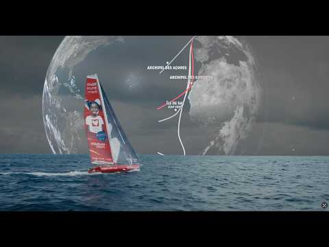 Sam Davies et Violette Dorange à l’assaut de l’océan.