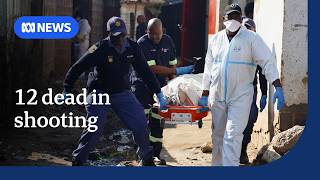 YouTube video thumbnail: South African Police Hunting for Armed Gang That Killed 12 in Johannesburg
