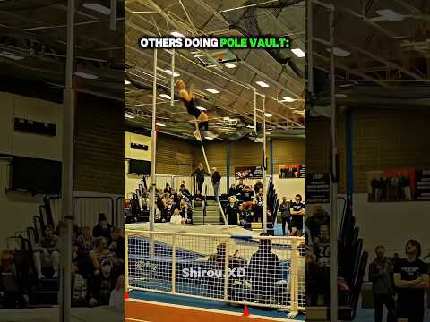 Crazy Pole Vault ☠️ #edit #trollface