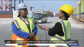 Women taking up space in maritime logistics