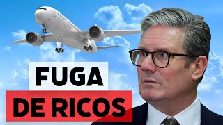 Los ricos huyen en masa del Reino Unido