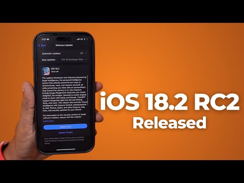 iOS 18.2 RC2 🔥 When Official Release?