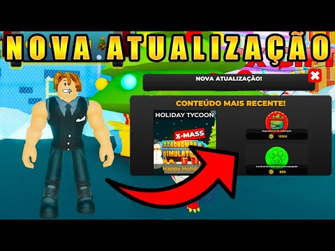 CORRE!!! SAIU A NOVA ATUALIZAÇÃO NO STRONGMAM SIMULATOR NO ROBLOX