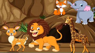 👹😺 সিংহের চালাকি 😺👹 কথামালার গল্প🐅Baban TV Bengali cartoon channel😀 Bangla cartoon video