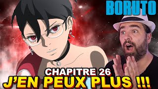 SARADA EN DANGER ! BORUTO DEVIENT UN SHOJO ?  REVIEW CHAPITRE 26 BORUTO TWO BLUE VORTEX