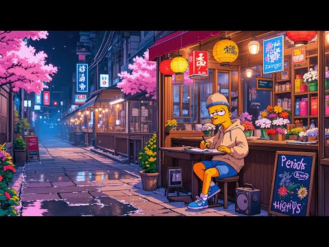 Japanese Flower Shop Lo-fi 🌸 Cozy Beats for Study and Springtime Relaxation