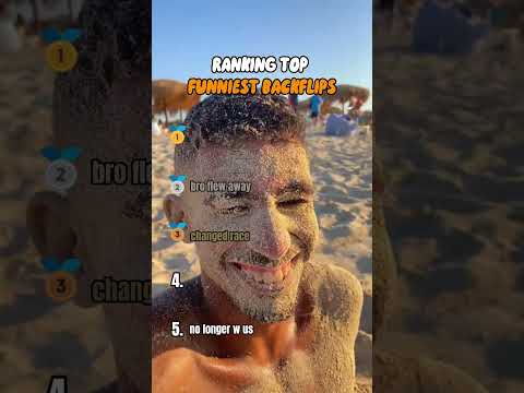 RANKING TOP FUNNIEST BACKFLIPS EVER!