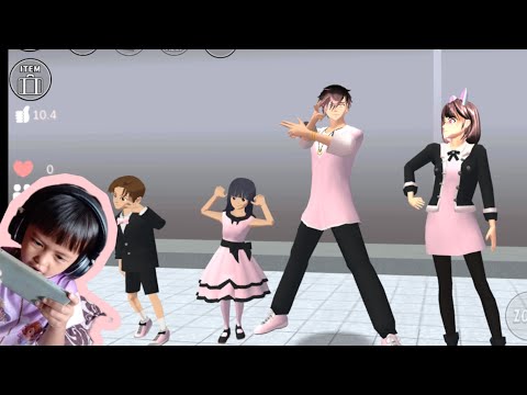 sakura school simulator jadi blackpink #sakuraschoolsimulator