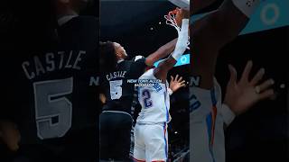Stephon Castle is the new Tony Allen