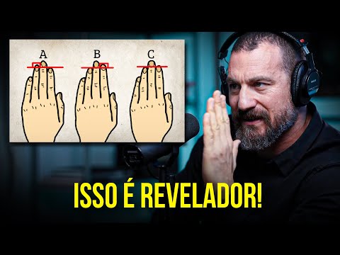 Se O Seu Dedo Indicador For MENOR Que o Seu Dedo Anelar, Então... | Dr. Andrew Huberman