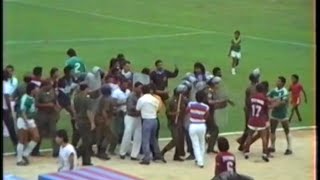 1988. Video INÉDITO : OCURRIÓ EN EL ESTADIO Eduardo Santos René Higuita Vs EL DT Jorge Luis Pinto...