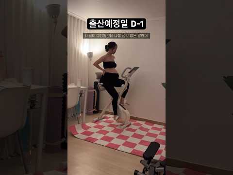 출산예정일 D-1 #임산부브이로그