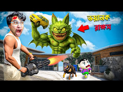 GTA V : Franklin Trying To Catch The Evil Labubu Doll Vampires! 😱🧛♂️