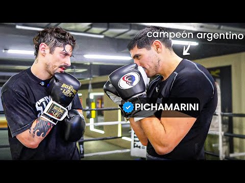 Hice un Sparring con el campeón argentino