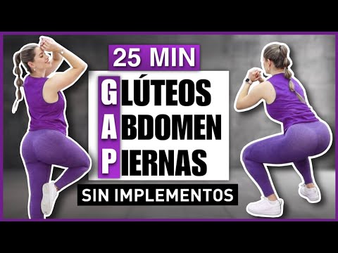 RUTINA DE GAP | Glúteos Abdomen y Piernas | RUTINA SIN PESO Y SIN SALTOS  | NatyGlossGym