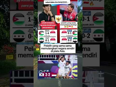 Pelatih Kelas di Dunia, yang memulangkan negara sendiri #timnasindonesia #football #beritabola