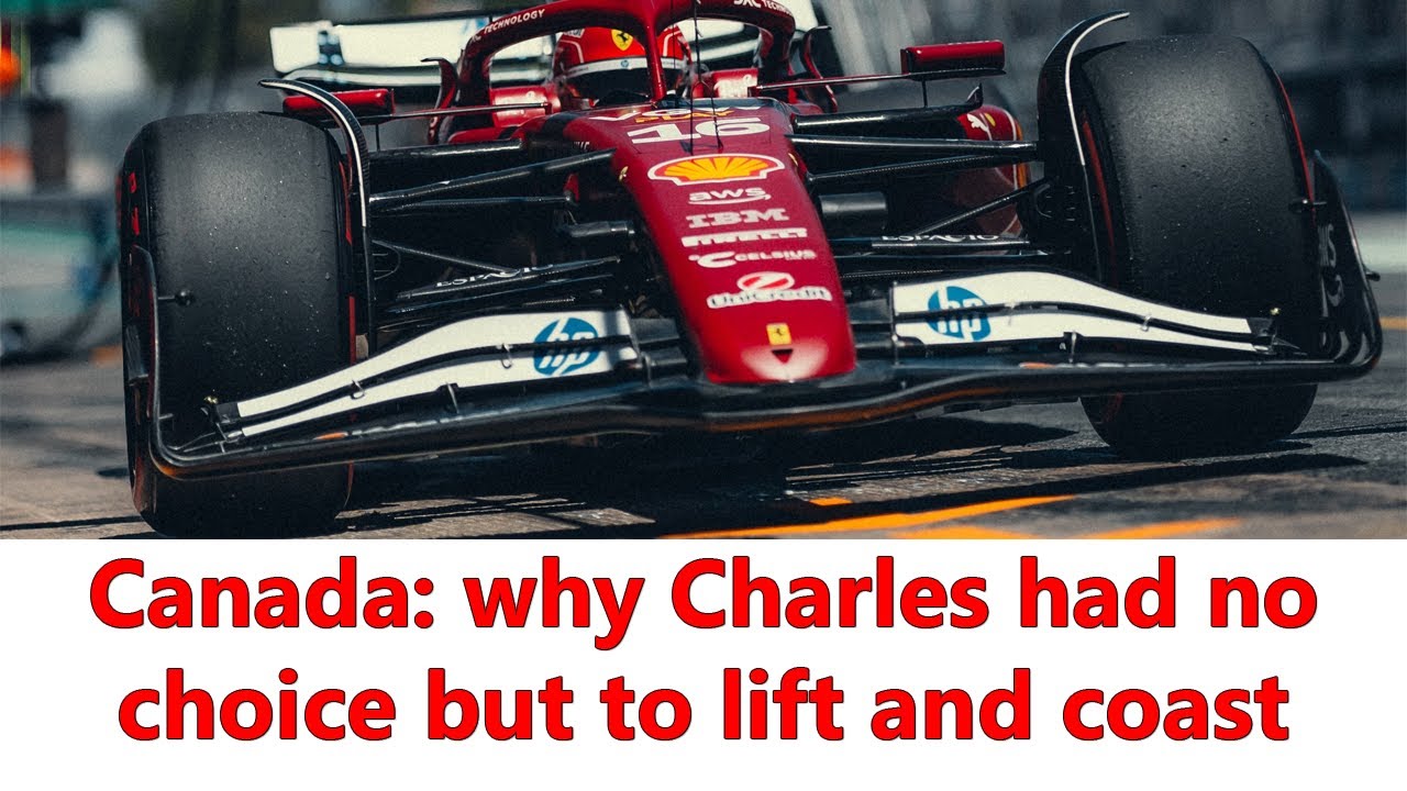 Why Charles Leclerc's Ferrari SF25 was forced to lift and coast
