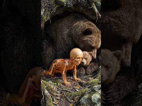 ¿Qué pasaría si eres criado por un oso Grizzly? #facts #datoscurisos #eeuu #curiosidades