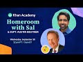 Khan Academy Homeroom with Superintendent Austin Buettner