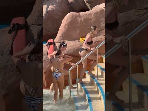 🌞Best Water Park Swimming Pool And Water Slide AquaWorld Summer Day⛱️ #waterpark #lazyriver