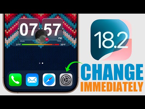 iOS 18.2 - 18 Settings You NEED to Change Immediately !