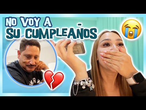 BROMA A MI PAPÁ NO IRÉ A SU VIAJE DE CUMPLEAÑOS😢 *esta fue su reacción *