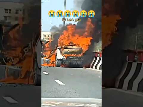 ðŸ˜Fortuner accident😠Fortuner jal gayi 😱ðŸ˜#shorts #accidentnews