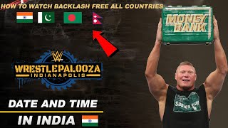 Wrestlepalooza Date And Time India.