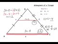 Properties of Triangles and Segments