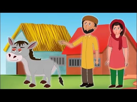 गधा की कहानी  | The Donkey's Dilemma: A Moral Tale in Hindi