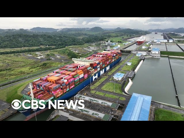 How Panama Canal's drought is threatening global shipping traffic