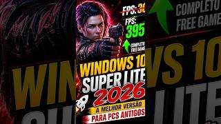 O WINDOWS 10 MAIS LEVE PARA PC FRACO! (400MB DE RAM) 🚀
