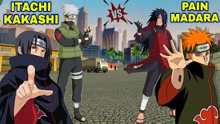 ITACHI DAN KAKASHI 🆚 PAIN DAN MADARA
