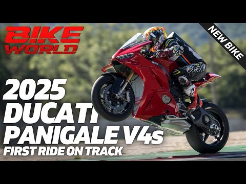 New 2025 Ducati Panigale V4s | Chad's First Ride On Track