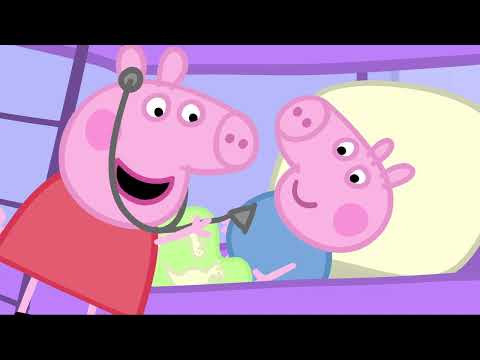 Peppa Pig | Peppa and George Play Doctors FUN VIDEO | Kids Cartoon