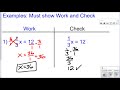 Solving One-Step Equations with Multiplicative Inverses