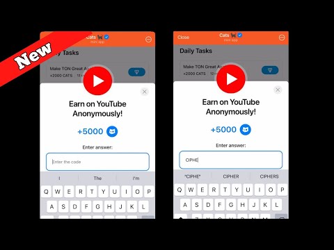 Cats Verify Code Earn on YouTube Anonymously || CATS Pinterest Affiliate Marketing