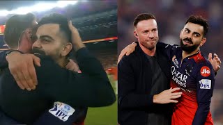 Virat kohli Ab De Villiers Emotional After Rcb Win Ipl 2025, Virat Kohli Celebration