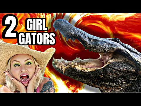 1 Alligator… 2 Girlfriends… ZERO Regrets!