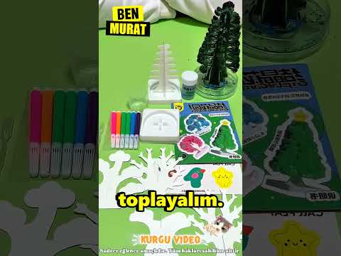 Ağacında göz kamaştıran kristaller büyüt! ✨