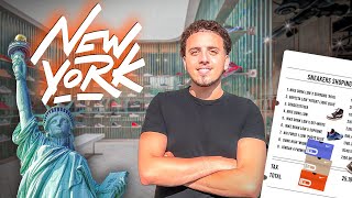 SNEAKER SHOPPING IN NEW YORK CITY WITH RAMITHEICON!!!