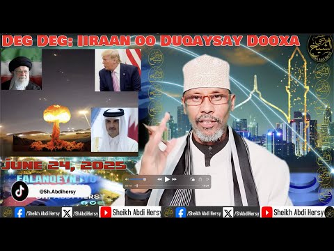 DEG DEG: DUQAYNTII DOOXA, TELABIIB & MOOSAAD!