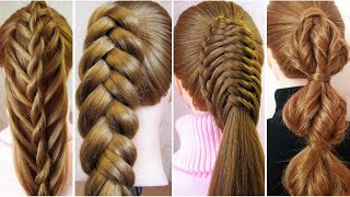 4 Easy & Beautiful ponytail hairstyles | Trendy Hairstyle For Teenagers | Hair style girl