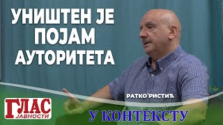 JEDINI KRITERIJUM JE POSLUŠNOST - PROF. DR RATKO RISTIĆ